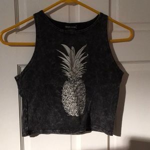 Pineapple crop top